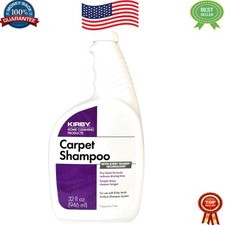 Genuine Unscented Foaming Carpet Shampoo - 32oz for Bright Clean Carpets 1.09 per fl oz