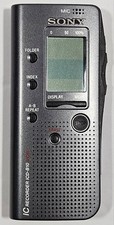 Sony ICD-B10 Handheld Digital Voice Recorder - Tested And Working