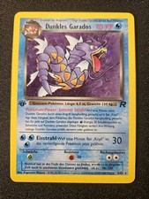 Pokémon Dunkles Garados 1.Edition Holo 8/82 Team Rocket