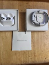 Brand New Apple AirPods 3rd Generation Bluetooth Wireless In-Ear Headset White