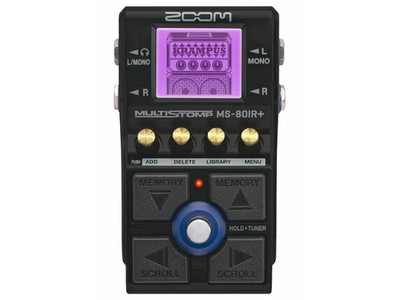 Zoom MS-80 IR+ Amp Simulator and Multi-effects Guitar Pedal japan music
