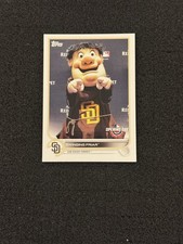 2022 Topps Opening Day Baseball Swinging Friar #M-18 San Diego Padres Mascot