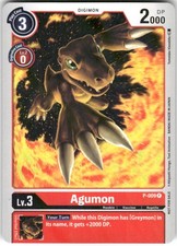 Agumon - P-009 P-009 P Promo Digimon Promotion Cards Digimon Foil Lightly Played