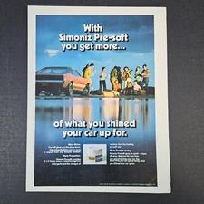 1974 Simoniz Vintage Print Ad MNP Texize Chemicals Co Morton Norwich Products