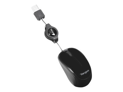 Targus Compact Blue Trace Ambidextrous Blue Trace USB Type A 1000 AMU75EU Mouse