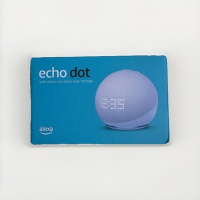 Amazon Echo Dot (5th Gen) with LED Display |  Sealed  | Cloud Blue