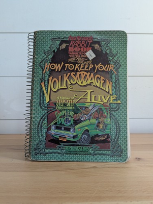 #ad HOW TO KEEP YOUR VOLKSWAGEN ALIVE: OR POOR RICHARD#x27;S By Richard Sealey amp; Peter $49.95