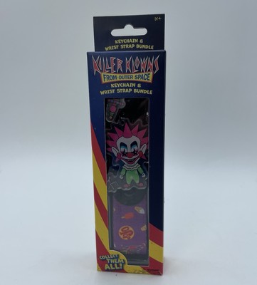 Killer Klowns From Outer Space SPIKEY Keychain & Wrist Strap Bundle NEW 2024