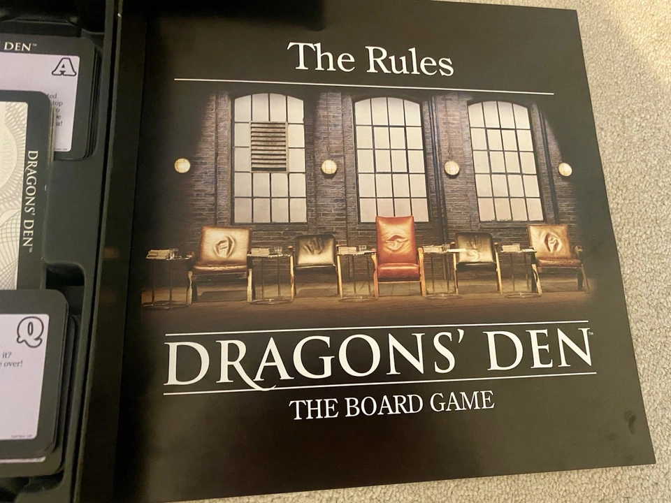 Dragons Den The Board Game Are You In Or Out BBC TV Complete - Image 4 of 4