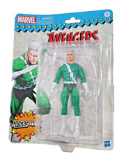 QUICKSILVER Hasbro Marvel Legends Green Retro 6  Figure New