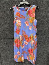 Vince Camuto Women’s Blue Floral Tank Dress Size 6 New With Tags