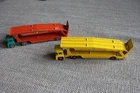 2 x Lesney Matchbox Series King Size K-8 Guy Warrior Car Transporters vgc