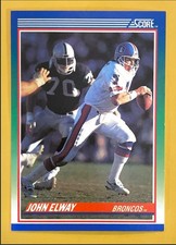 Score 1990 John Elway, Denver Broncos, #25