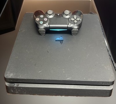 Sony PlayStation 4 Slim 500GB Gaming Console with Controller - Black