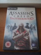 Assassins Creed Brotherhood Pc dvd-rom UK Pal Brand New Cellophane Sealed