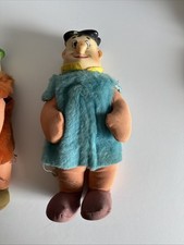 Vintage 1962 The Flinstones Toys Fred and Barney knickerbocker toys