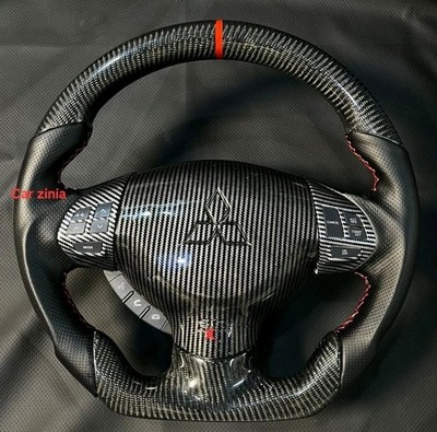 Mitsubishi Lancer Evolution Evo X 2007-2016 Carbon Fiber JDM Steering Wheel