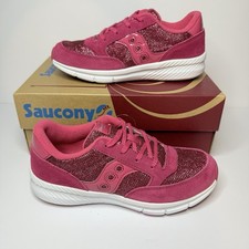 Saucony Jazz Lite Girls Shoes Size 3M Pink Sparkle Sneakers New in Box