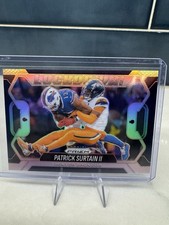 Patrick Surtain II 2025 PRIZM Football Silver Prizm Lockdown Broncos Insert 🔥