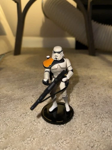 KENNER VTG 1996 STAR WARS POWER OF THE FORCE SANDTROOPER RED CARD LOOSE MINT