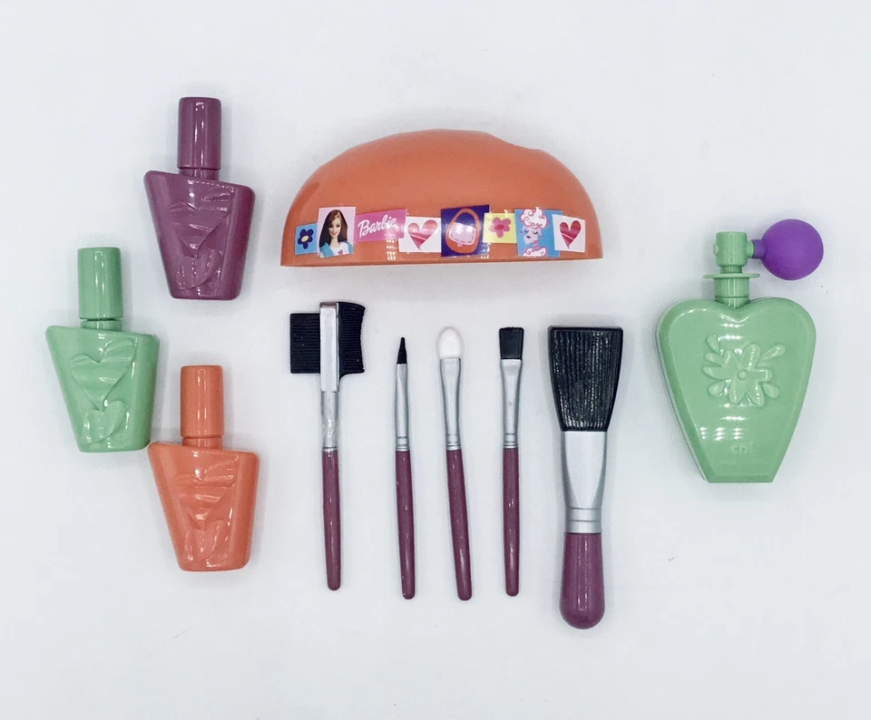 V’tge-Barbie Fingir Belleza/Estilista Juego con Tote-Secador de Pelo, Esmalte, Maquillaje++ Foto 4 de 4