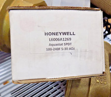 HONEYWELL L6006A1269 AQUASTAT SPDT 100-240F 5-30ADJ NOS NVR USED