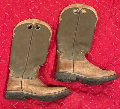 Justin Snake Hunter Bite Proof 2113 Boots Men's 13D Western Brush ...