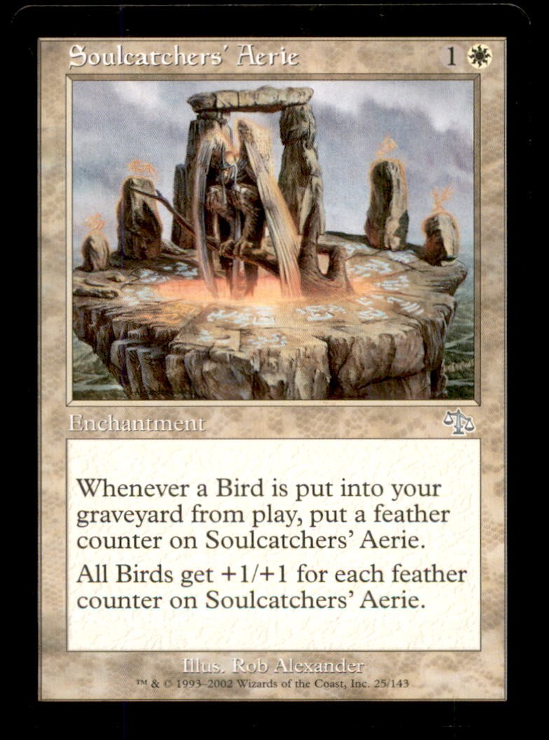 MTG Soulcatchers' Aerie LP Light Play Judgment [1040]