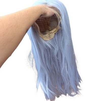 NIB Uniwigs Cloud 22 Inch Straight Silver Purple Synthetic  display picture 1