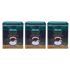 Dilmah Tea, Earl Grey Tea, Loose Leaf, 4.4-Ounce Tins Pack of 3  Pkg vary 