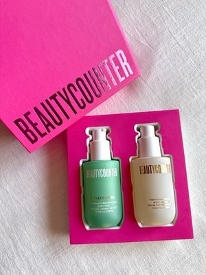 Beautycounter Renew Your Body Duo Set  New In Box  Body Peel & Tightening Serum