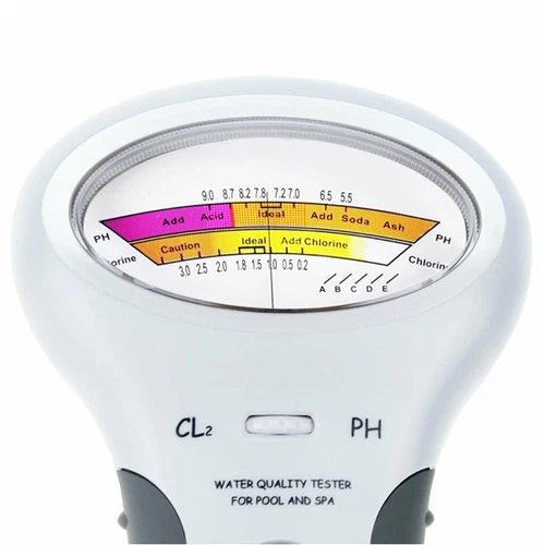 Elektronischer Wassertester für Chlor und pH-Wert Pool Messgerät Wasserqualität - Bild 6 von 12