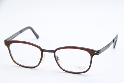 SKAGA 2540-U DAELVI 201 BROWN GRAY BLACK AUTHENTIC FRAMES EYEGLASSES 51-20
