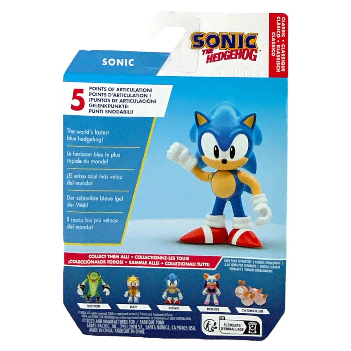 2024 Jakks Pacific Sonic the Hedgehog 2.5