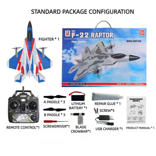 Remote Control Fixed Wing Fighter Vertical Takeoff Aerial Modeling Aircraft Toy - Picture 25 of 26