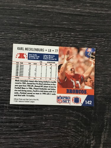 1991 Pro Set NFL Official Football Cards (15-391) - Serie 1 - Pick Your Card - Picture 34 of 171