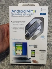 J5 Create Android Mirror Use Android w/ PC MODEL JUC600 NEW SEALED