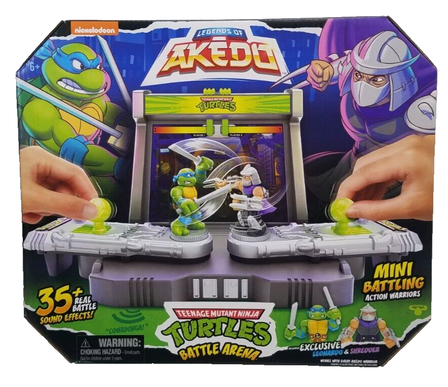 Legends of Akedo レジェンドオブアケド タートルズバトルアリーナ TMNT Legends Of Akedo Ninja Turtles Battle Arena Battling