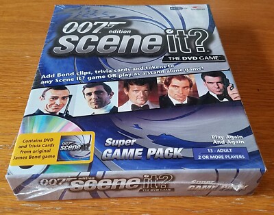 Scene It 007 Edition (DVD / HD Video Game) NEW SEALED
