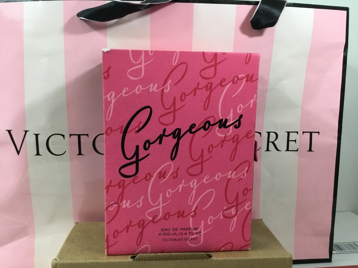 VICTORIA'S SECRET GORGEOUS EAU DE PARFUM PERFUME EDP 3.4 OZ / 100