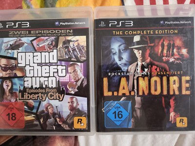Gta Episodes From Liberty City und L.A. Noire PS3