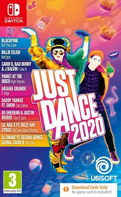 Just Dance 2020 Nintendo Switch Spiel nur Key schneller Versand