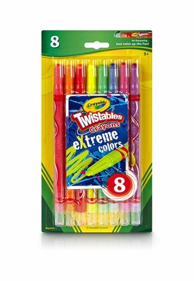 Crayola Twistables Extreme Color Crayons-8/Pkg | eBay