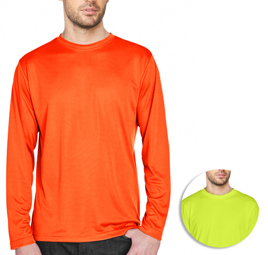 Men's ANSI/ISEA Safety Work Construction Performance Long-Sleeve
