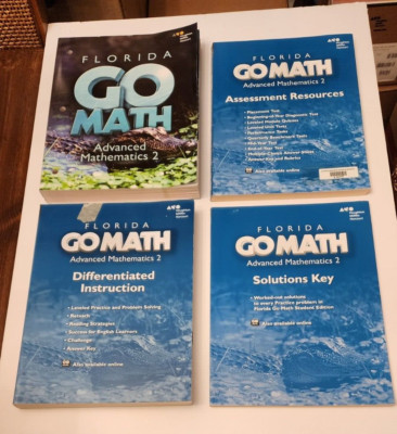 Florida Go Math Advanced 2 : Student Edition + Teacher Aids 7th Grade ...