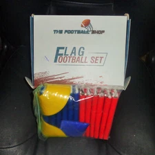 Flag Football for 12 Players (6 on 6) Set The Football Shop Sealed New