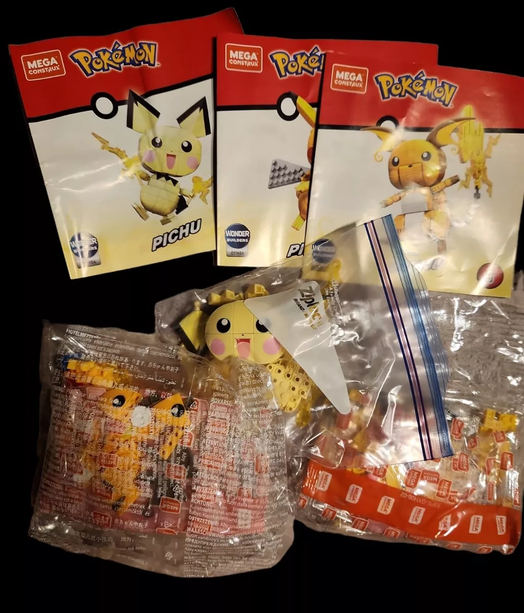 Pikachu Evolution Trio Construction set Pokémon Mega Construx