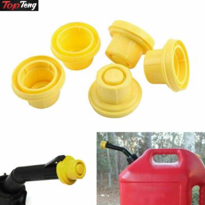 5PCS Replacement YELLOW SPOUT CAP Top For BLITZ Fuel GAS CAN 900092 900094