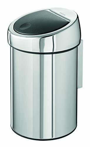 Brabantia Touch Bin Inox Lucido, 3 L (M5M)