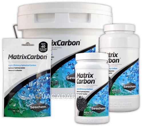 seachem matrix reef tank